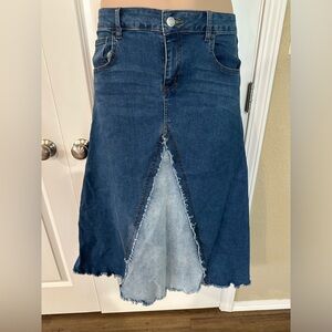 Denim skirt